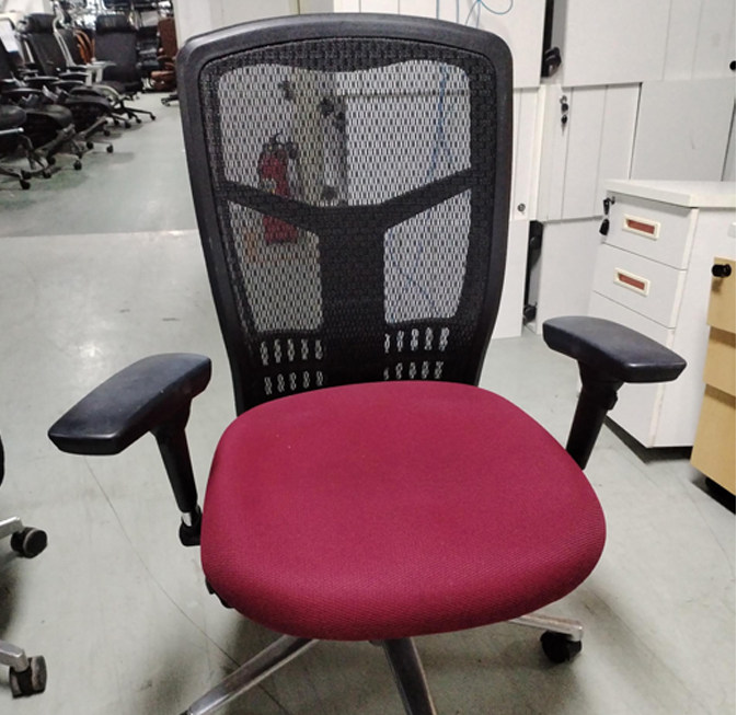 LUXUS 丽时品牌中背职员椅人体工学椅职员椅办公椅