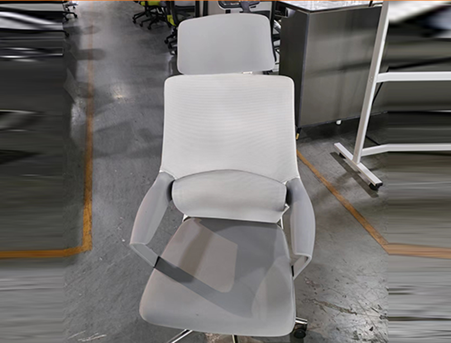 二手主管椅人体工学椅带头枕靠背可调节员工椅职员转椅主管椅