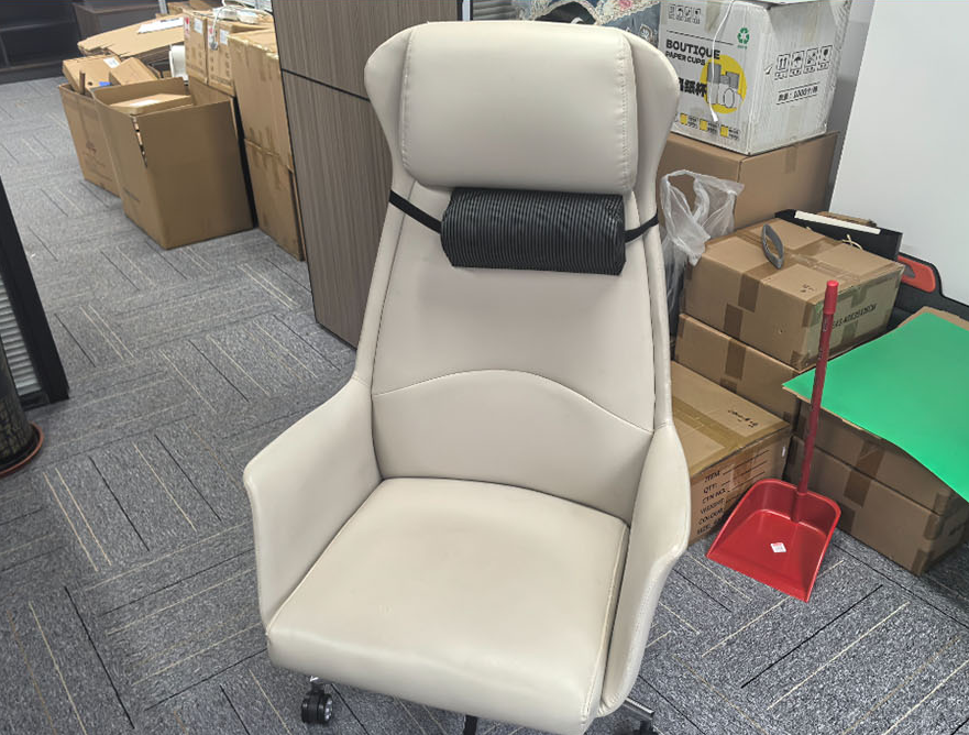 二手老板椅现代简约轻奢电脑椅舒适久坐商务椅大班台椅升降