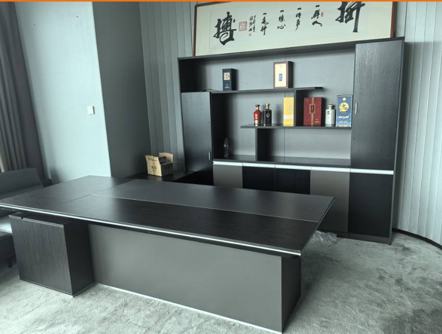 二手办公桌老板桌办公室董事长总裁经理桌简约现代大班台桌