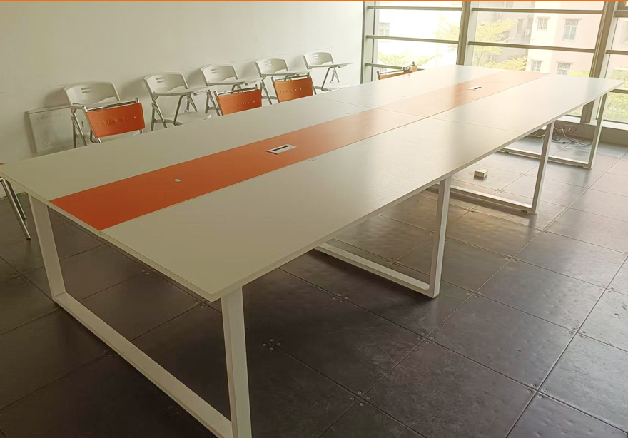 二手办公桌简约现代公司员工桌会议桌洽谈桌长条桌