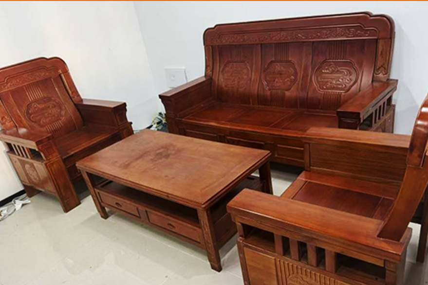 二手实木实木沙发