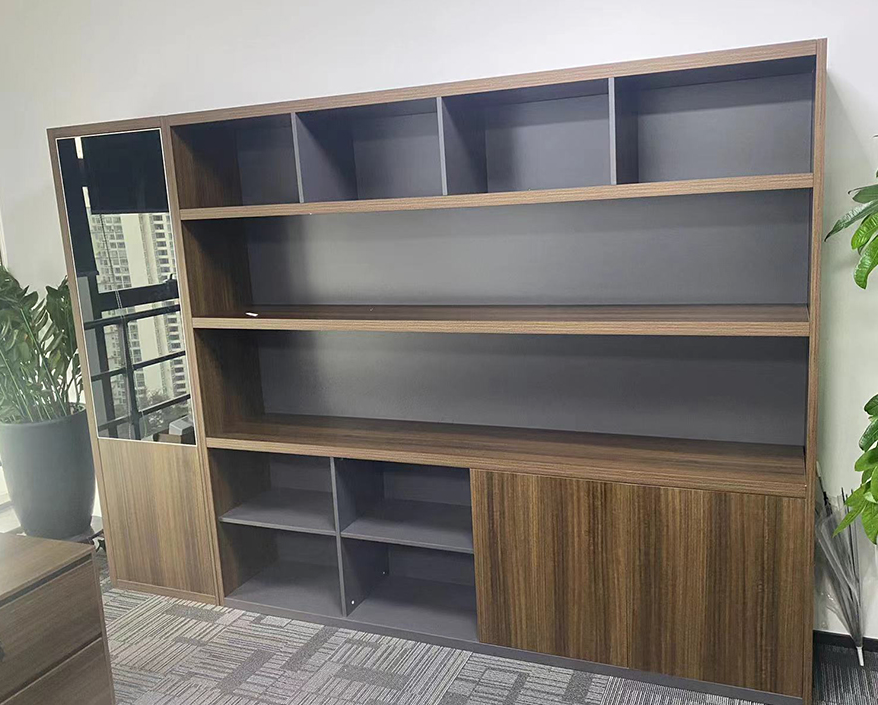 二手办公室文件柜矮柜储物柜档案资料柜木质带锁柜板式文件柜